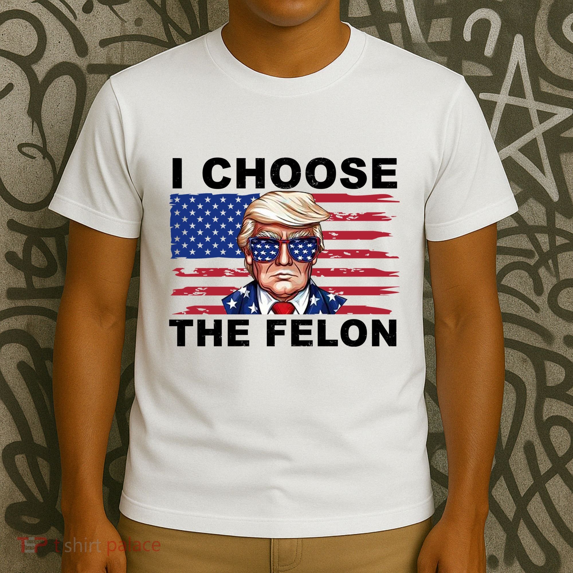 I Choose The Felon Pro Donald Trump T-Shirt
