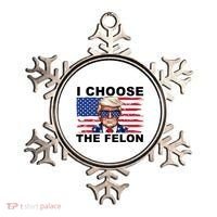 I Choose The Felon Pro Donald Trump Ornament thumb 0
