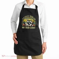 ItS Called Trash Can Not Trash Cannot Racoon Retro Apron thumb 2