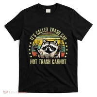 ItS Called Trash Can Not Trash Cannot Racoon Retro T-Shirt thumb 0
