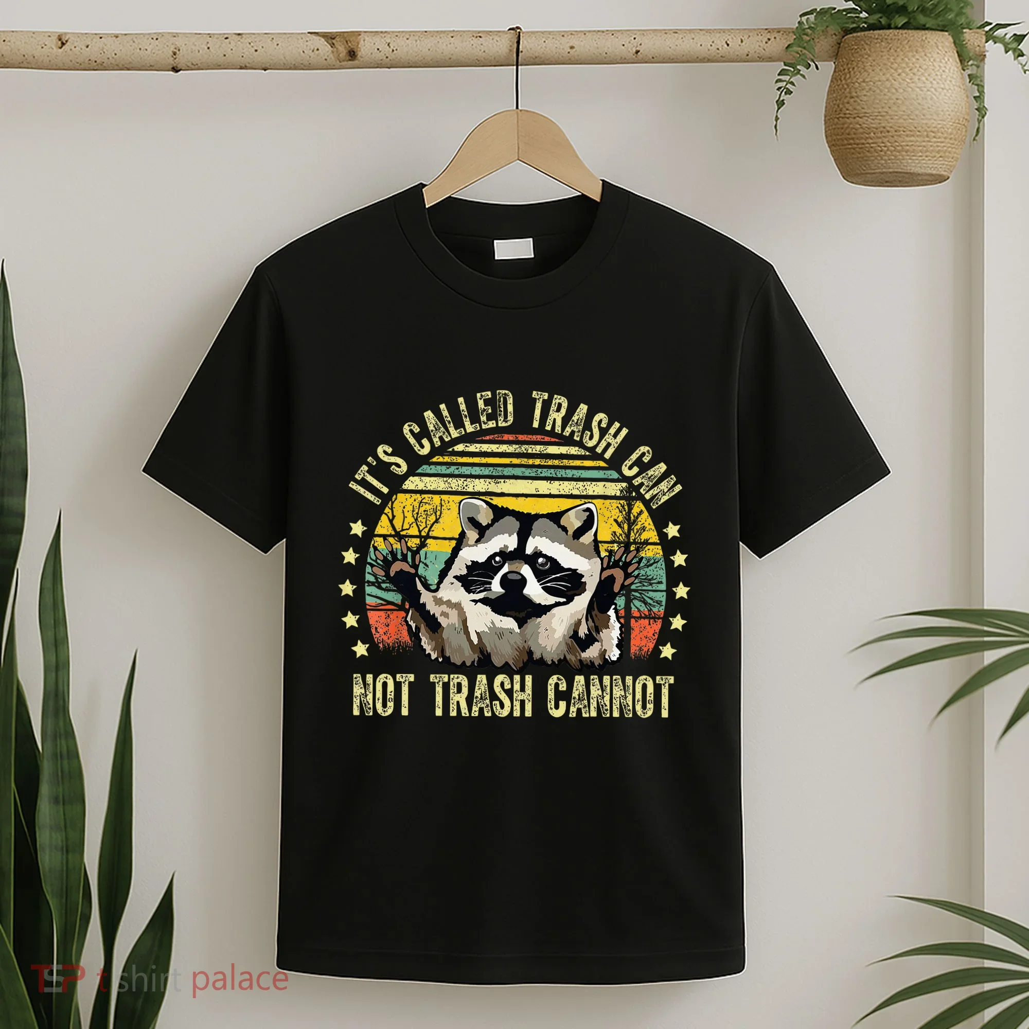 ItS Called Trash Can Not Trash Cannot Racoon Retro T-Shirt