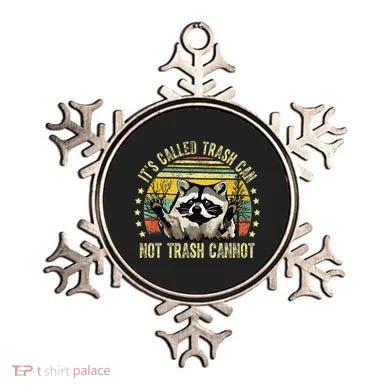 ItS Called Trash Can Not Trash Cannot Racoon Retro Ornament