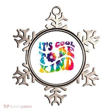 It's Cool To Be Kind Colorful Dye Ornament