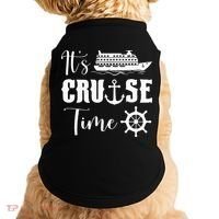 It's Cruise Time Funny Cruise Lover Doggie Tank thumb 0