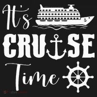 It's Cruise Time Funny Cruise Lover USA-Made Doggie Bandana thumb 2