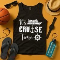 It's Cruise Time Funny Cruise Lover Tank Top thumb 4
