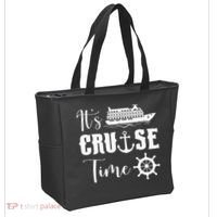 It's Cruise Time Funny Cruise Lover Tote Bag thumb 2
