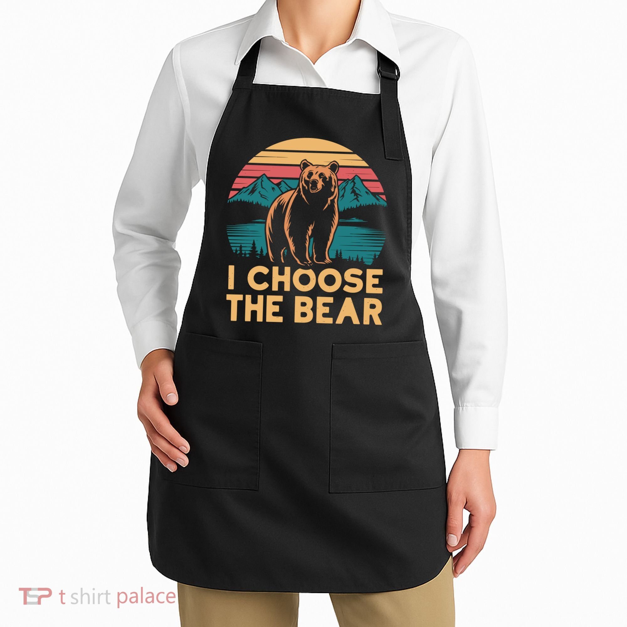 I Choose The Bear Apron