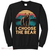 I Choose The Bear Sweatshirt thumb 0