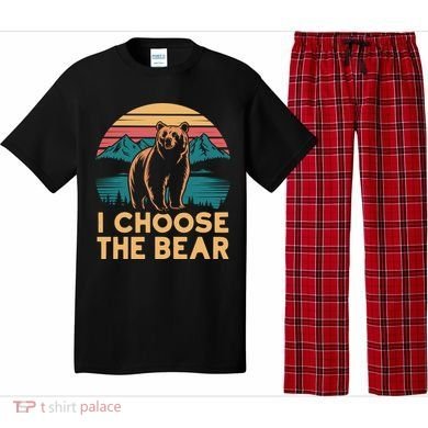 I Choose The Bear Pajama Set