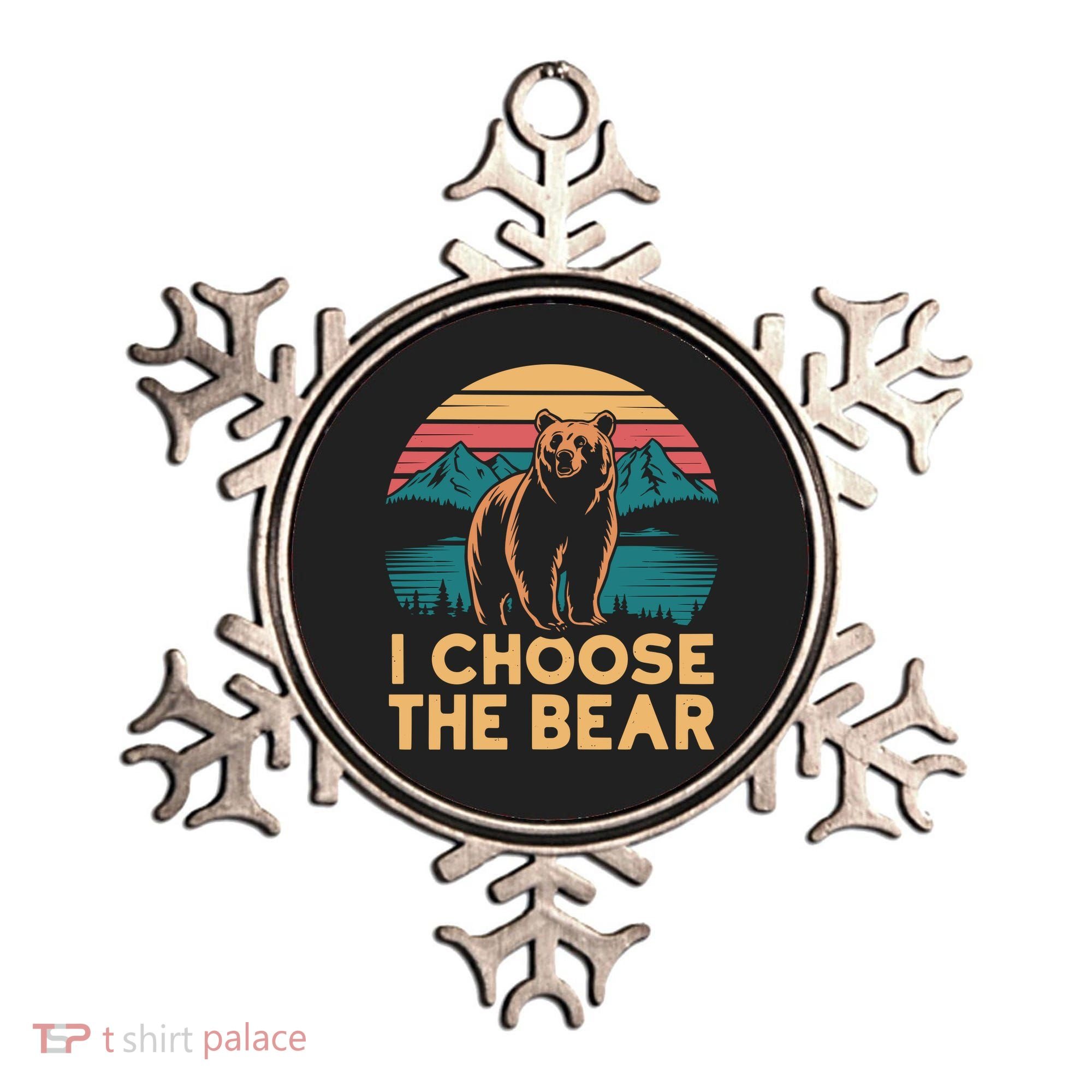 I Choose The Bear Ornament
