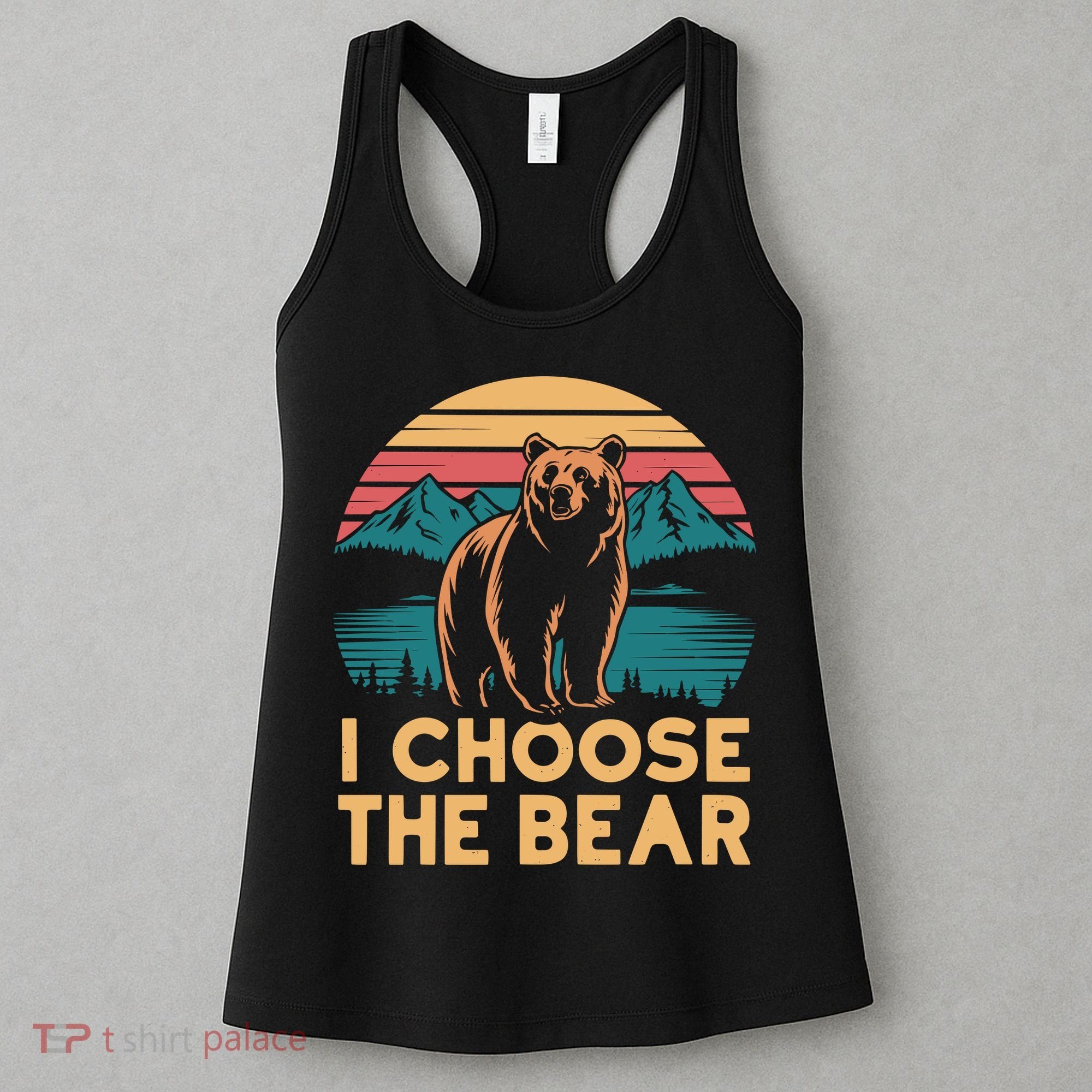 I Choose The Bear Women's Tank Top