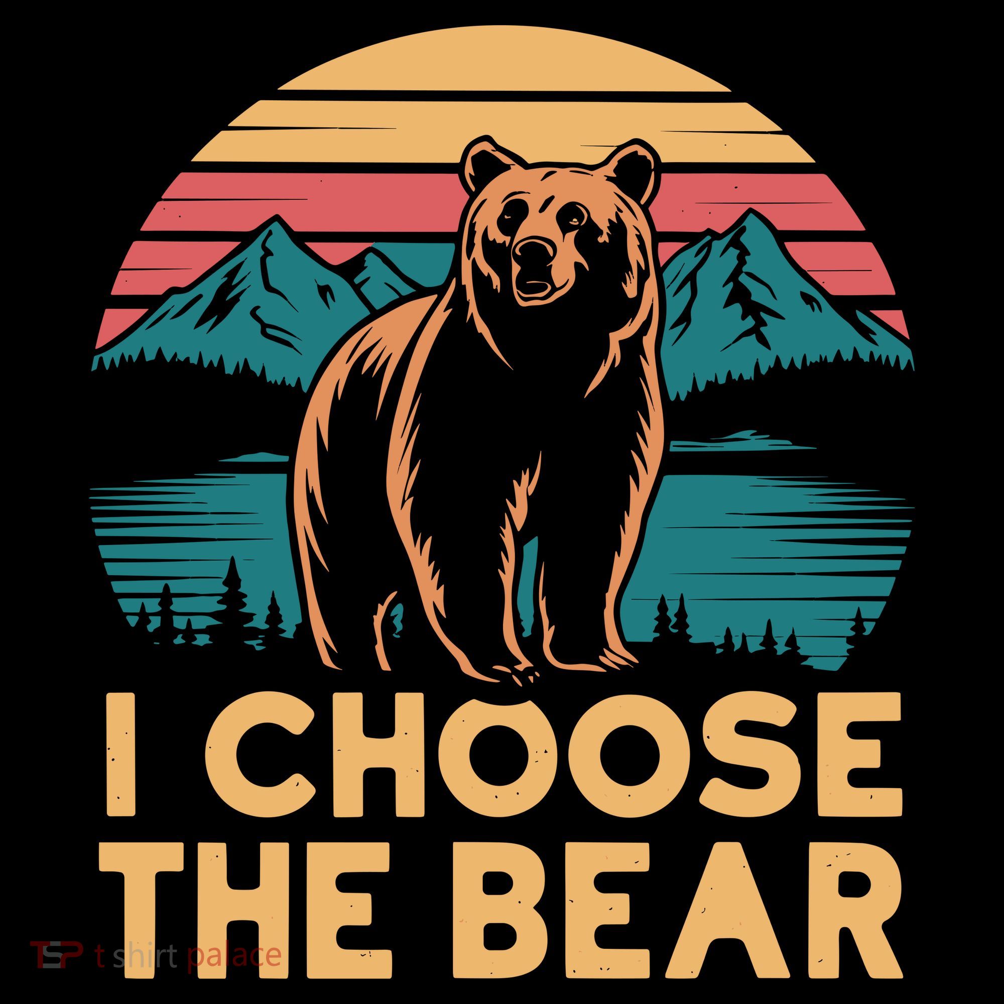 I Choose The Bear Women's Tank Top