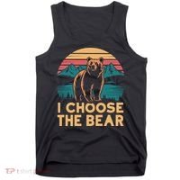 I Choose The Bear Tank Top thumb 0