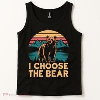 I Choose The Bear Tank Top thumb 2