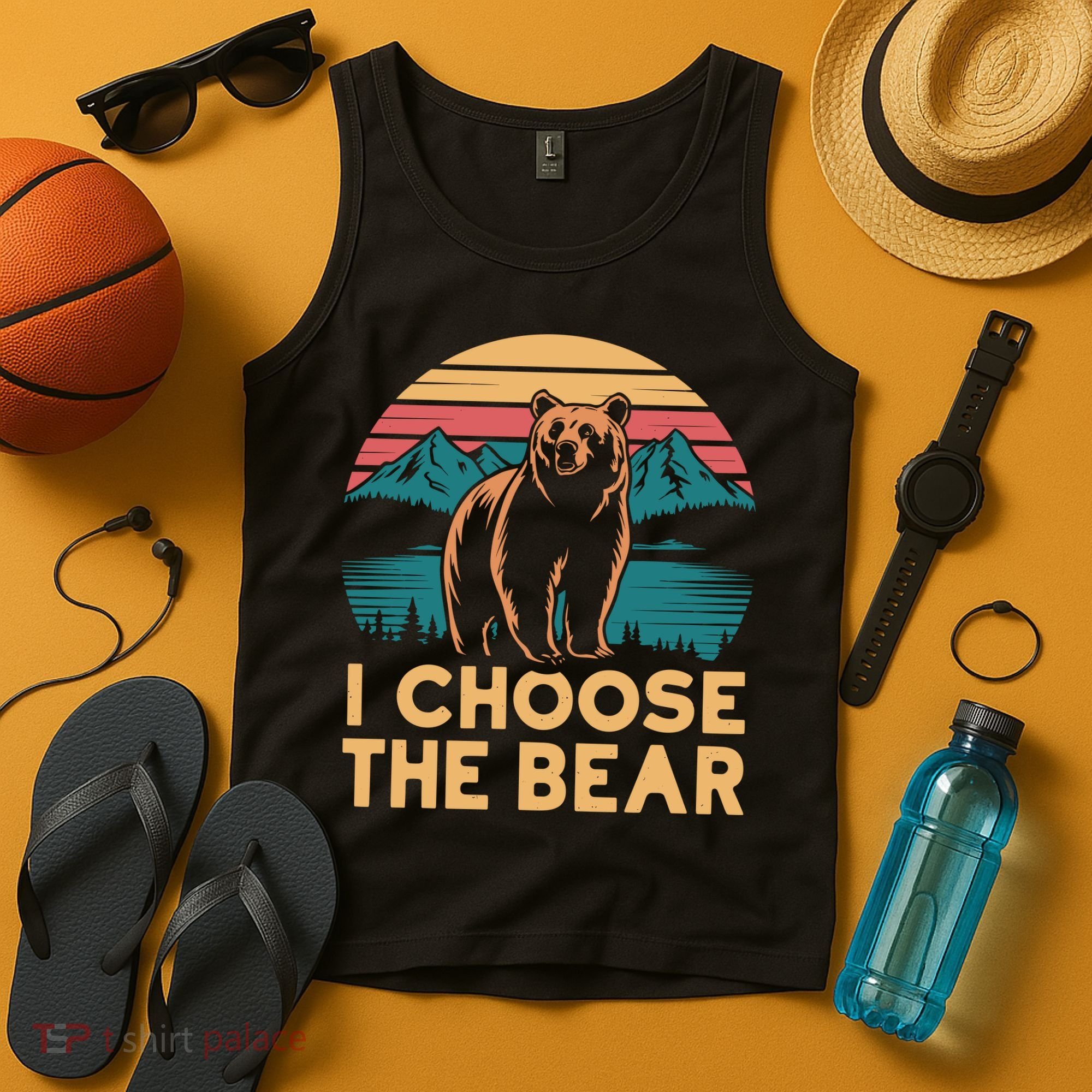I Choose The Bear Tank Top