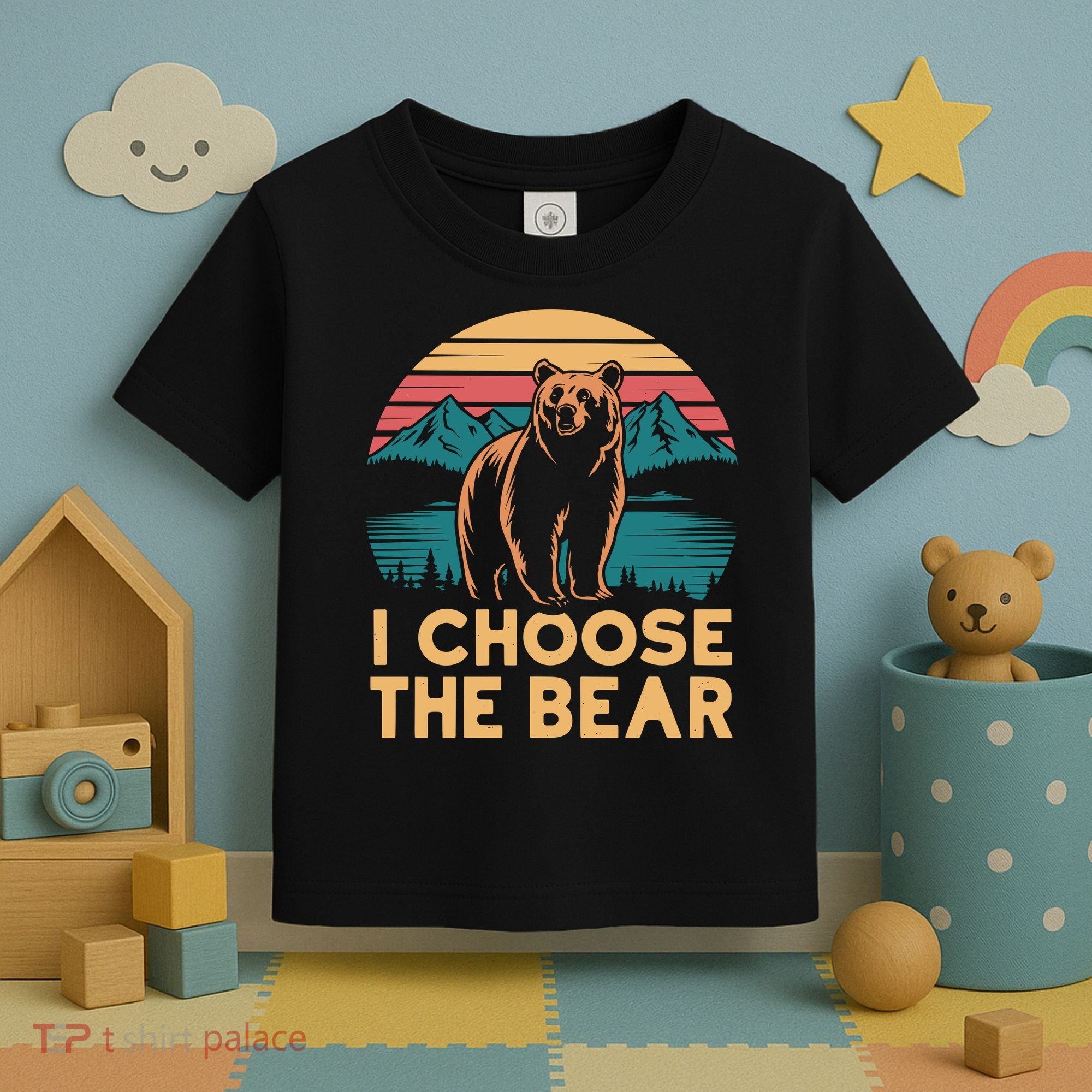 I Choose The Bear Toddler T-Shirt