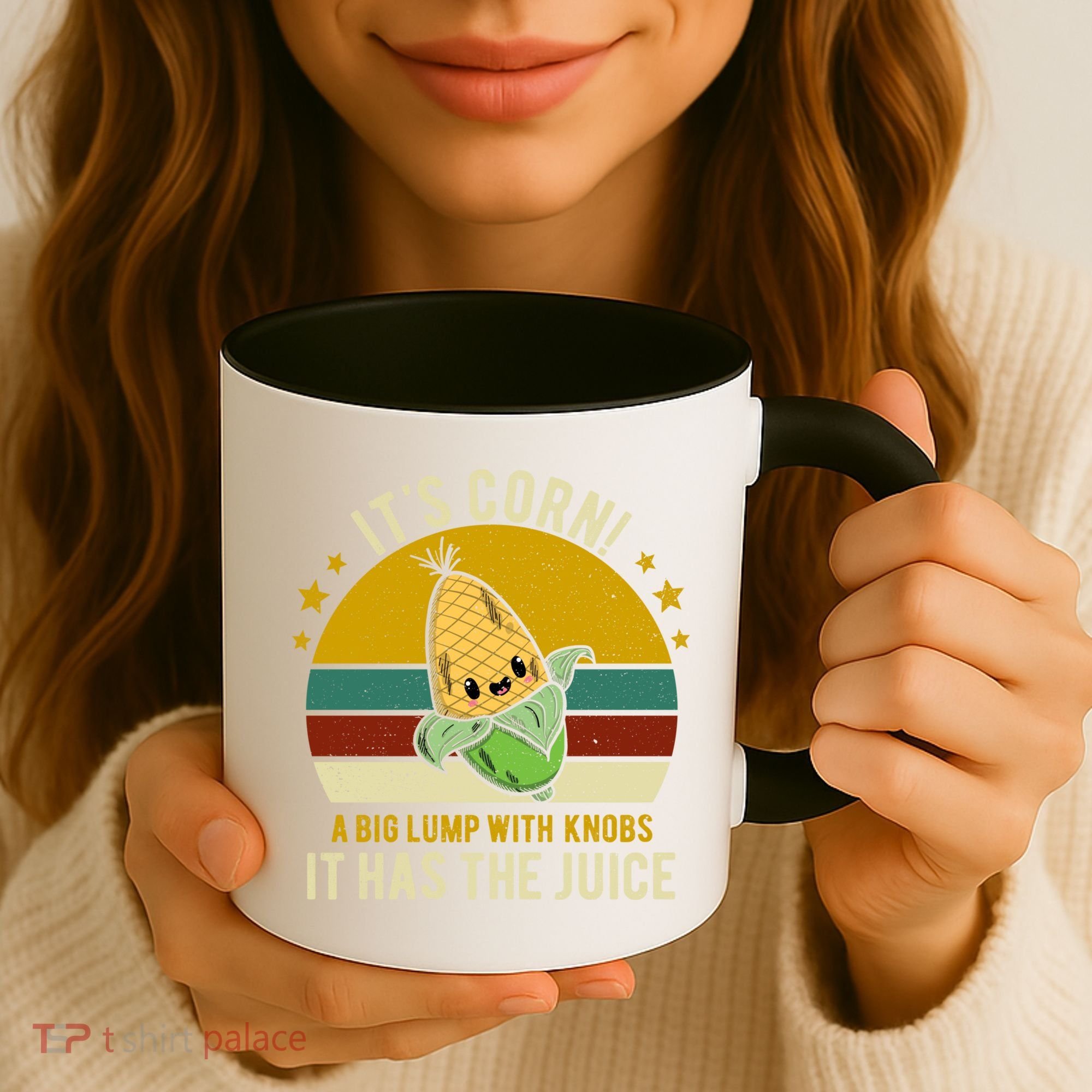 Its Corn Tiktok Song Shirt It’s Corn It Has The Juice Coffee Mug