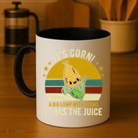 Its Corn Tiktok Song Shirt It’s Corn It Has The Juice Coffee Mug thumb 4