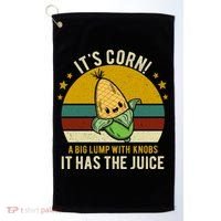 Its Corn Tiktok Song Shirt It’s Corn It Has The Juice Golf Towel thumb 0