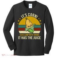 Its Corn Tiktok Song Shirt It’s Corn It Has The Juice Kids Long Sleeve Shirt thumb 0