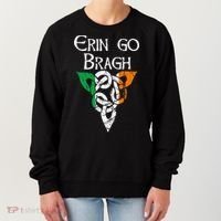 Ireland Celtic Trinity Knot Triquetra Irish Erin Go Bragh Women's Sweatshirt thumb 0