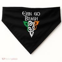 Ireland Celtic Trinity Knot Triquetra Irish Erin Go Bragh USA-Made Doggie Bandana thumb 0