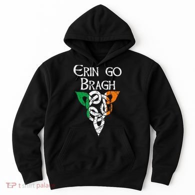 Ireland Celtic Trinity Knot Triquetra Irish Erin Go Bragh Hoodie