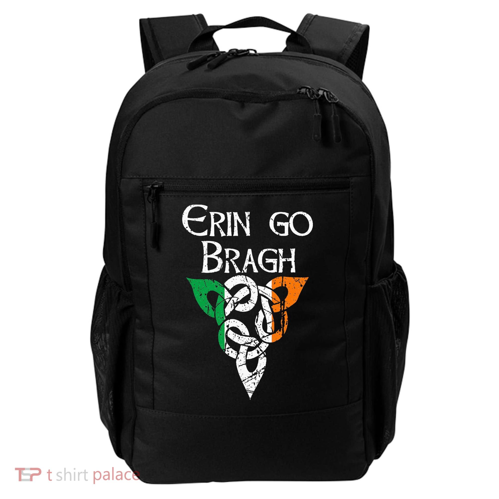 Ireland Celtic Trinity Knot Triquetra Irish Erin Go Bragh Backpack