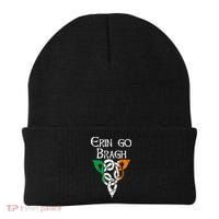 Ireland Celtic Trinity Knot Triquetra Irish Erin Go Bragh Beanie thumb 0