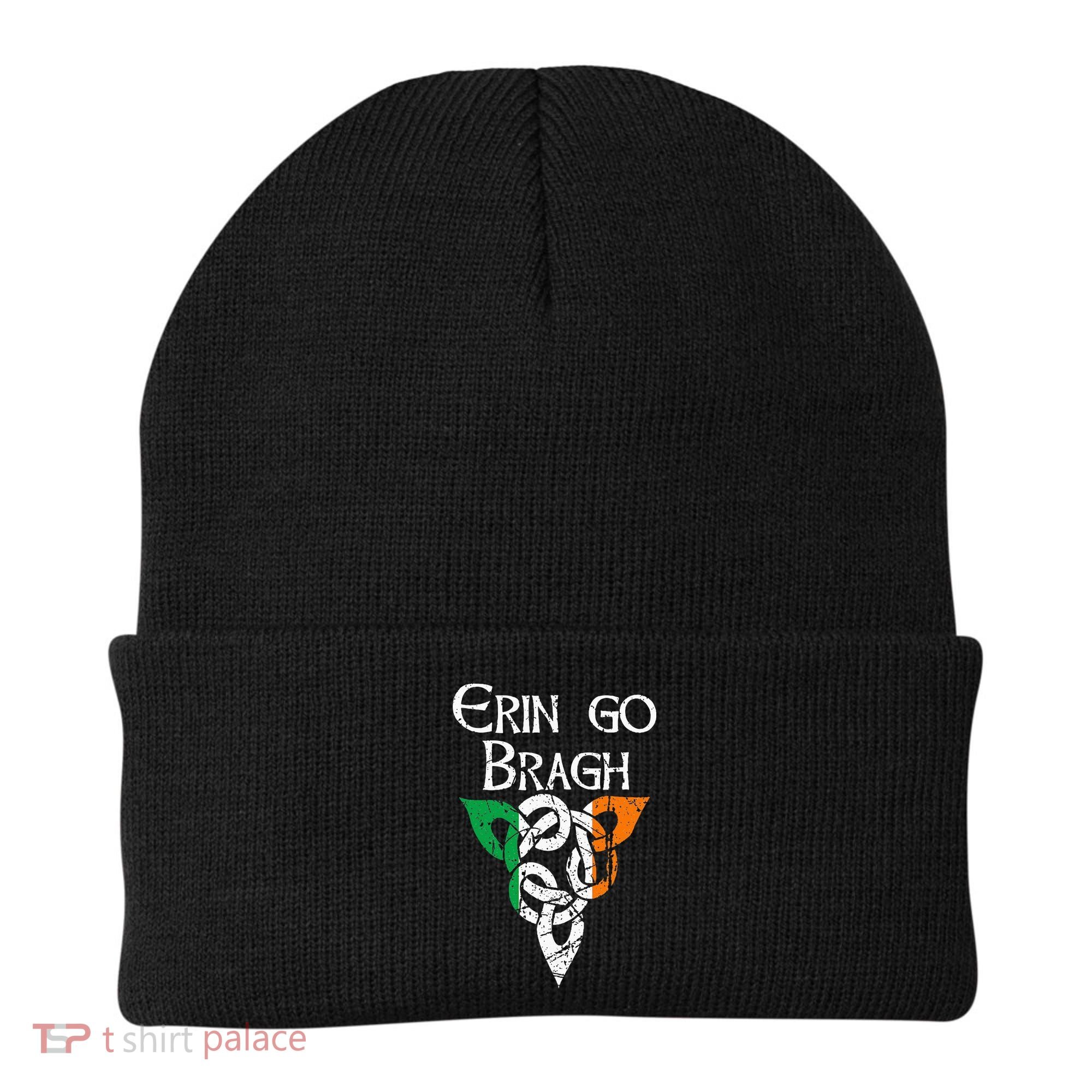 Ireland Celtic Trinity Knot Triquetra Irish Erin Go Bragh Beanie