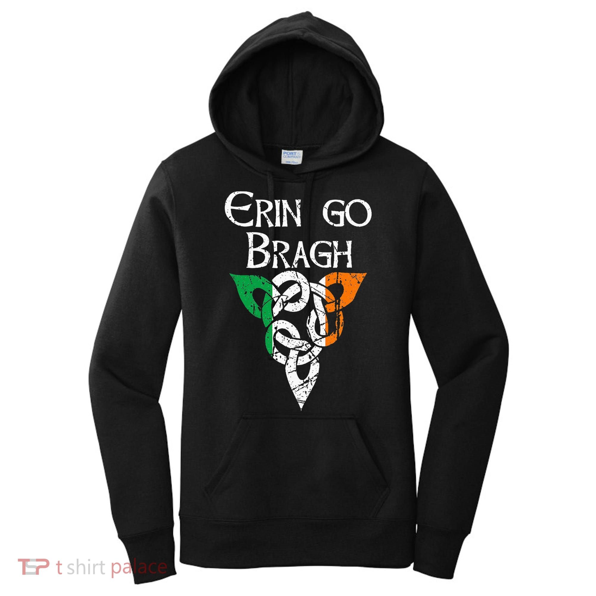 Ireland Celtic Trinity Knot Triquetra Irish Erin Go Bragh Women's Hoodie