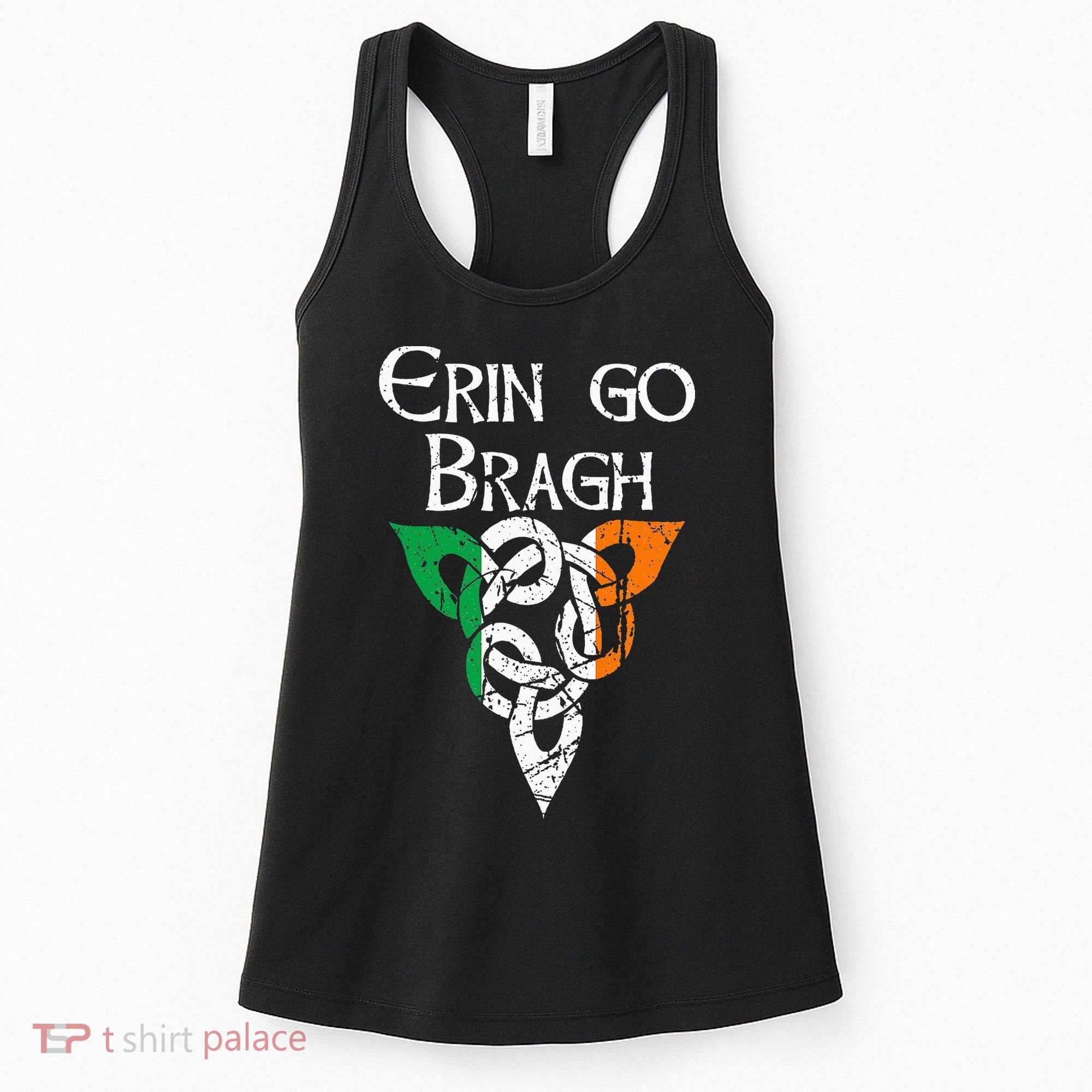 Ireland Celtic Trinity Knot Triquetra Irish Erin Go Bragh Women's Tank Top