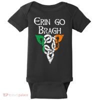 Ireland Celtic Trinity Knot Triquetra Irish Erin Go Bragh Baby Bodysuit thumb 0