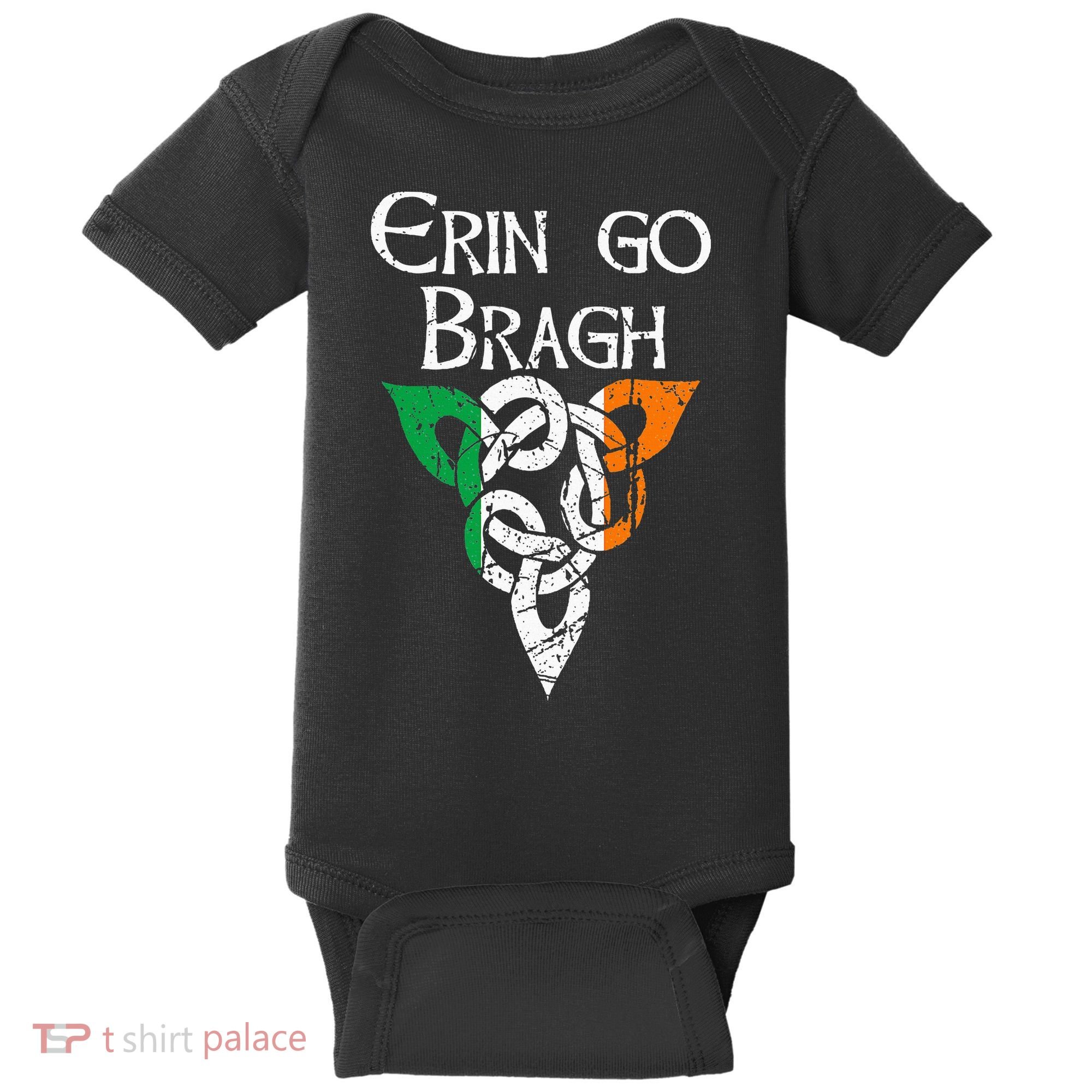 Ireland Celtic Trinity Knot Triquetra Irish Erin Go Bragh Baby Bodysuit