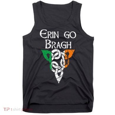 Ireland Celtic Trinity Knot Triquetra Irish Erin Go Bragh Tank Top