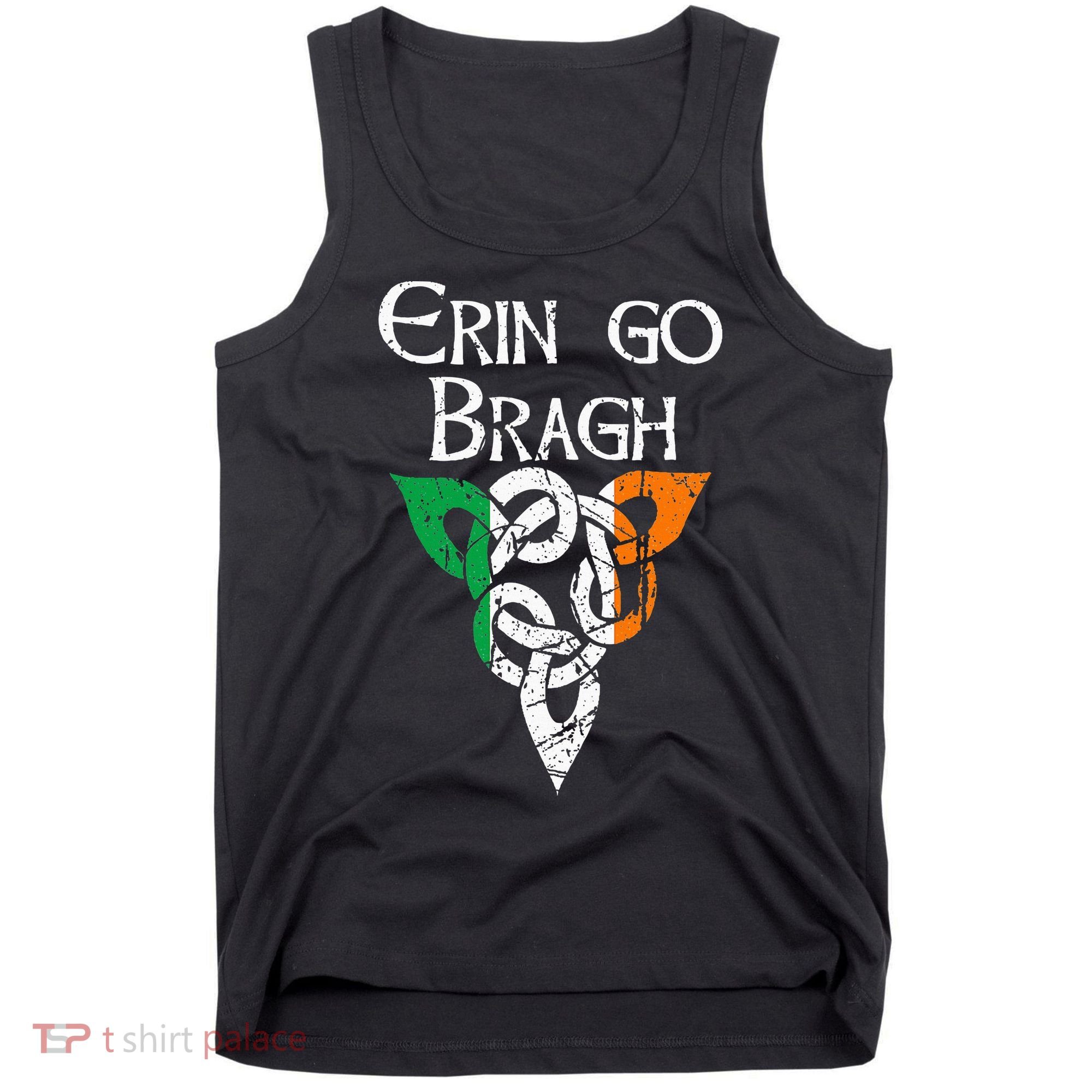 Ireland Celtic Trinity Knot Triquetra Irish Erin Go Bragh Tank Top
