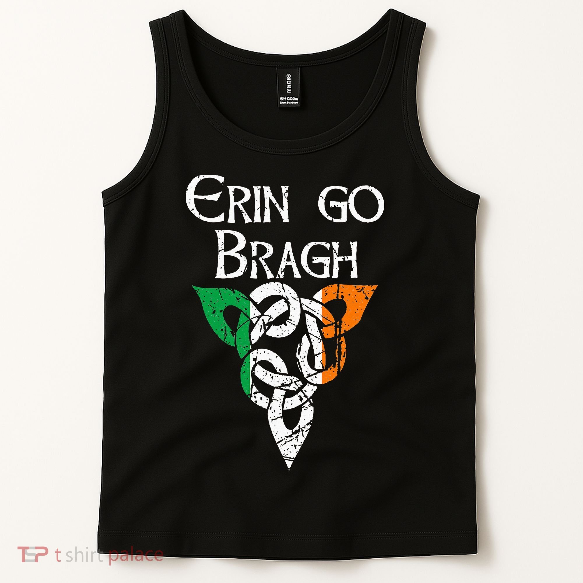 Ireland Celtic Trinity Knot Triquetra Irish Erin Go Bragh Tank Top
