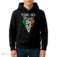 Ireland Celtic Trinity Knot Triquetra Irish Erin Go Bragh Kids Hoodie thumb 4