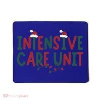 Intensive Care Unit Nurse Christmas Lights Icu Doctor Santa Cool Gift Mousepad thumb 0