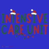 Intensive Care Unit Nurse Christmas Lights Icu Doctor Santa Cool Gift Mousepad thumb 1