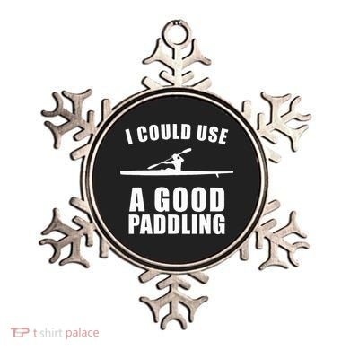 I Could Use A Good Paddling Funny Kayak Ornament