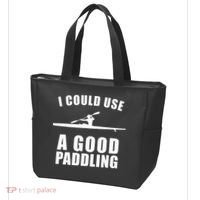 I Could Use A Good Paddling Funny Kayak Tote Bag thumb 3