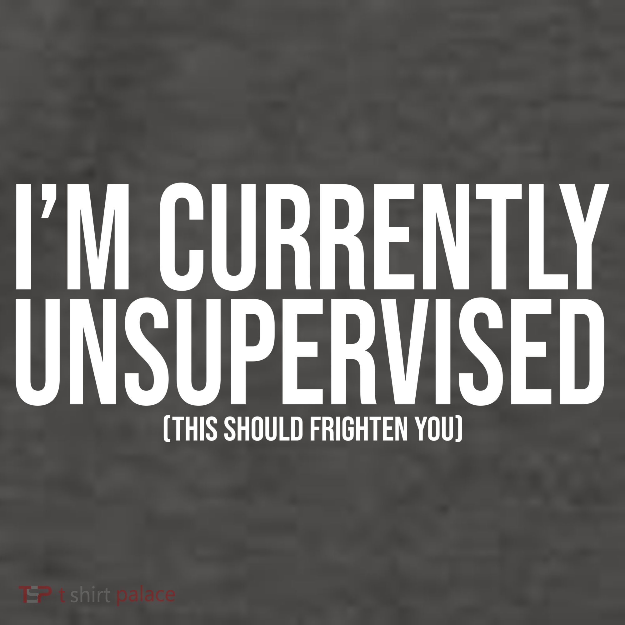 Im Currently Unsupervised This Should Frighten You Funny Vector Backpack