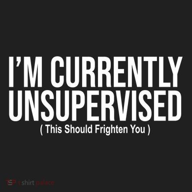 Im Currently Unsupervised This Should Frighten You Funny Five-Panel Snapback Cap
