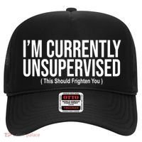 Im Currently Unsupervised This Should Frighten You Funny Hat thumb 0