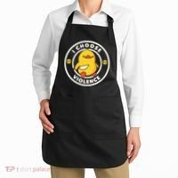I Choose Violence Funny Duck Apron thumb 2