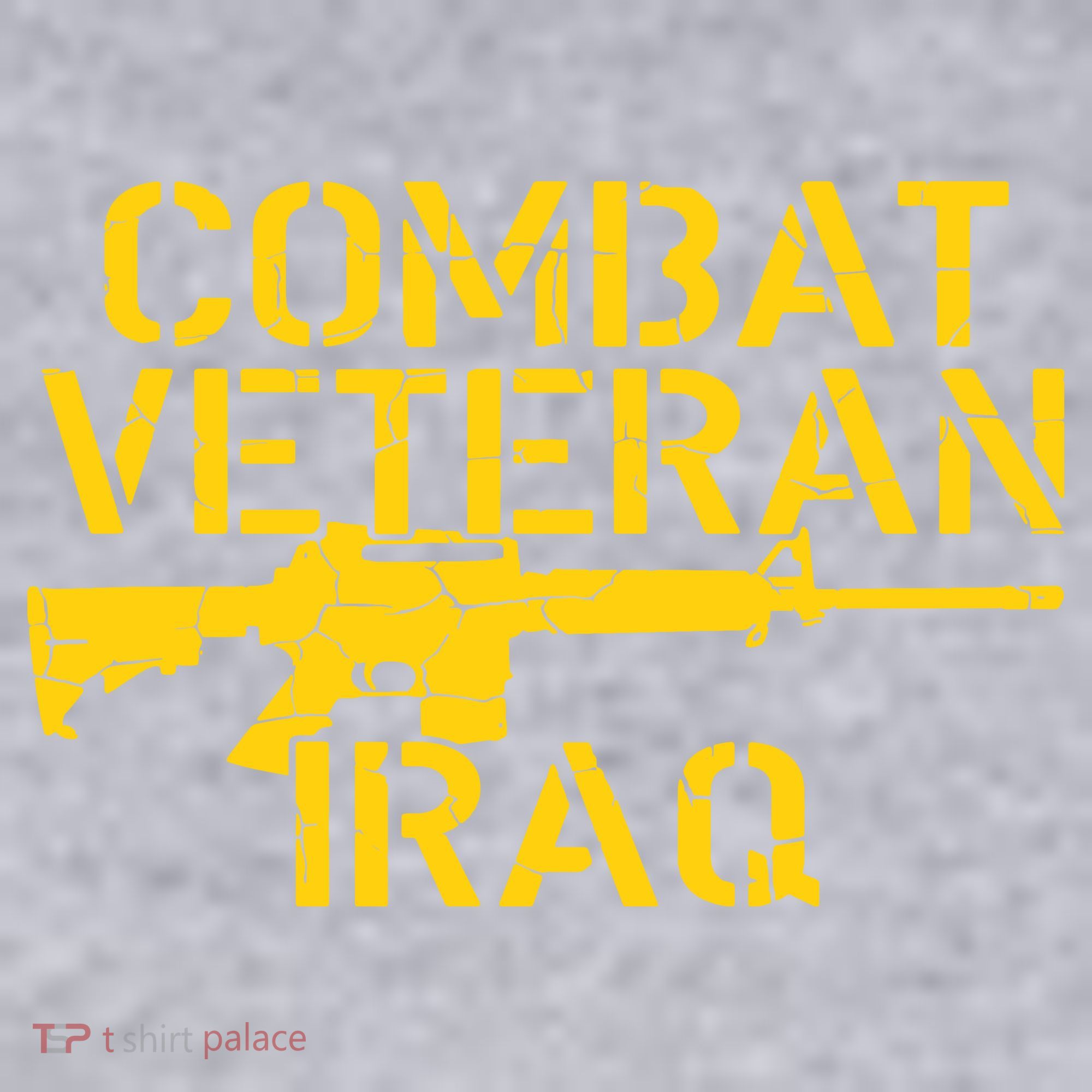 Iraq Combat Veteran Proud Women's Racerback Cropped Tank