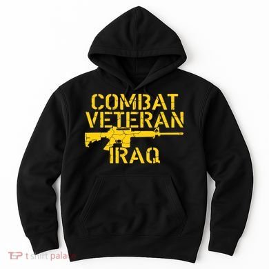Iraq Combat Veteran Proud Hoodie