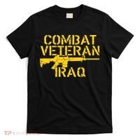 Iraq Combat Veteran Proud T-Shirt thumb 0